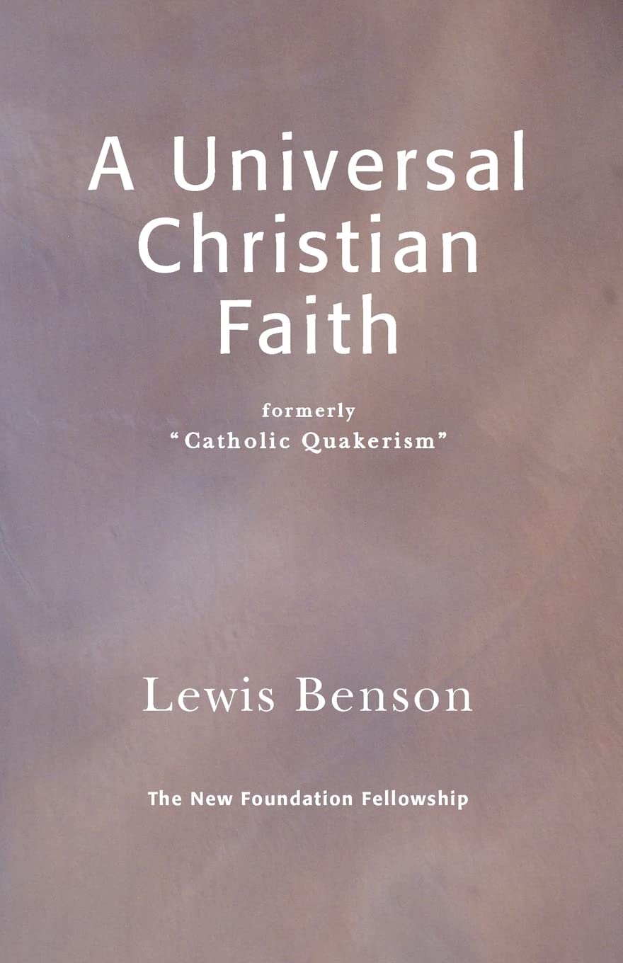 A Universal Christian Faith,Used