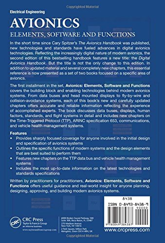 Avionics: Elements, Software And Functions (The Avionics Handbook, Second Edition),New