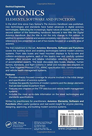Avionics: Elements, Software and Functions (The Avionics Handbook, Second Edition),Used