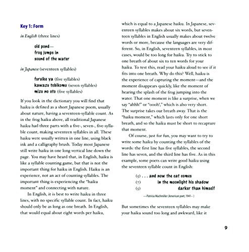 Haiku: Learn To Express Yourself By Writing Poetry In The Japanese Tradition (Asian Arts And Crafts For Creative Kids),Used