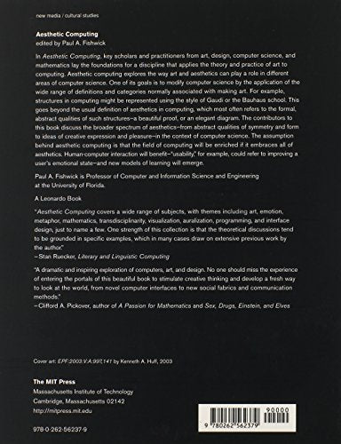 Aesthetic Computing,Used