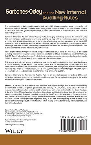 Sarbanesoxley And The New Internal Auditing Rules,Used