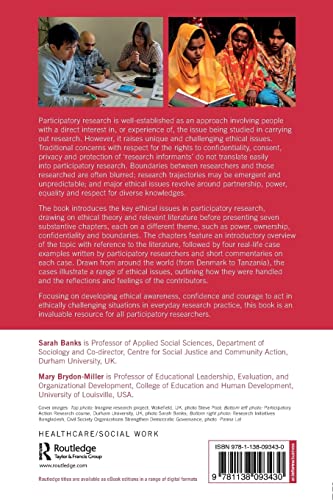 Ethics in Participatory Research for Health and Social WellBeing: Cases and Commentaries,Used