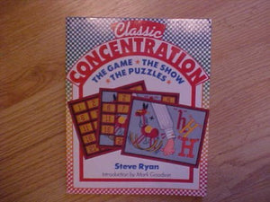 Classic Concentration: The Game, The Show, The Puzzles,New
