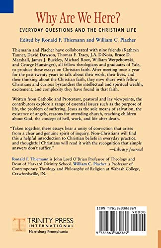 Why Are We Here?: Everyday Questions and the Christian Life,Used