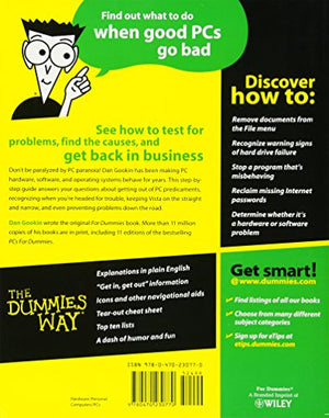 Troubleshooting Your PC for Dummies, 3rd Edition,Used