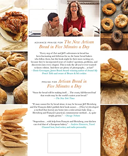 The New Artisan Bread In Five Minutes A Day: The Discovery That Revolutionizes Home Baking,Used