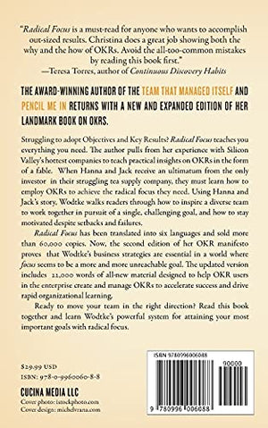 Radical Focus: Achieving Your Most Important Goals with Objectives and Key Results (Empowered Teams),Used