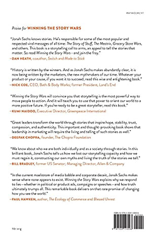 Winning the Story Wars: Why Those Who Tell (and Live) the Best Stories Will Rule the Future,New