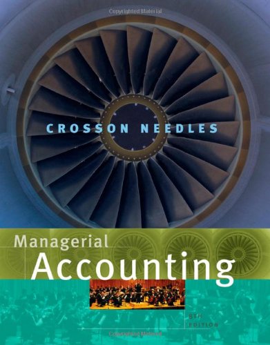 Managerial Accounting, 8th Edition,Used