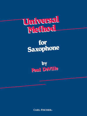 O532Sb  Universal Method For Saxophone  Spiral Bound Edition