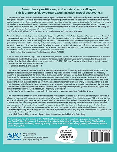 Everyday Classroom Strategies and Practices for Supporting Children With Asd,New