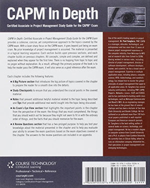 CAPM In Depth: Certified Associate in Project Management Study Guide for the CAPM Exam,Used