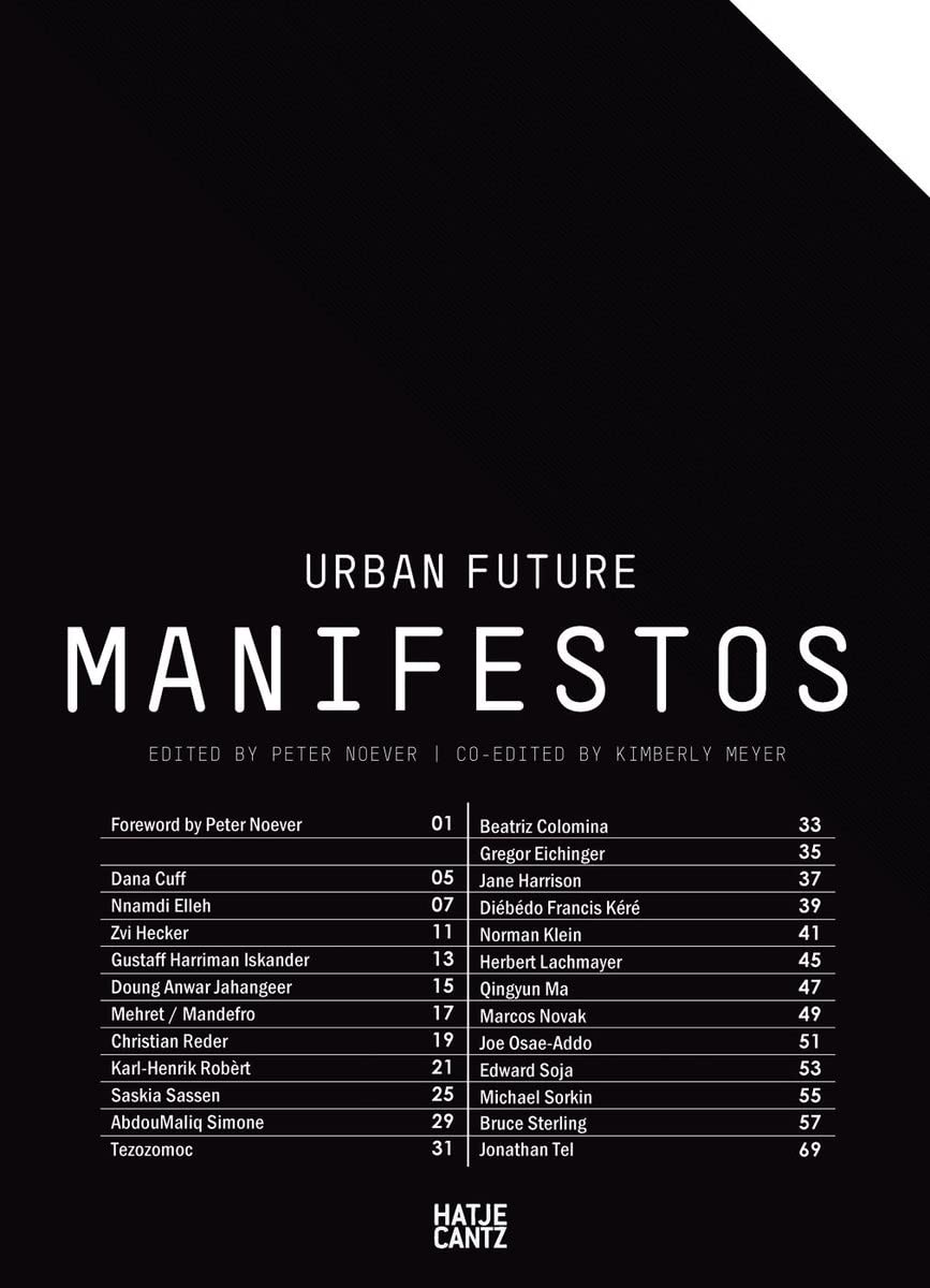 Urban Future Manifestos,Used