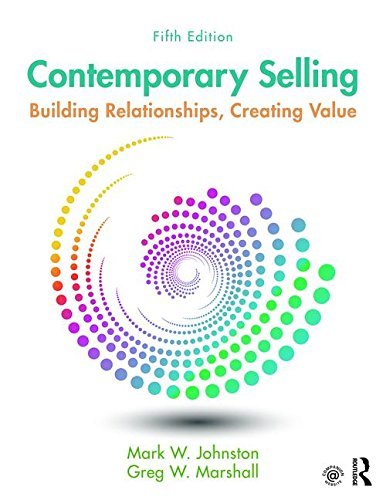 Contemporary Selling: Building Relationships, Creating Value,Used