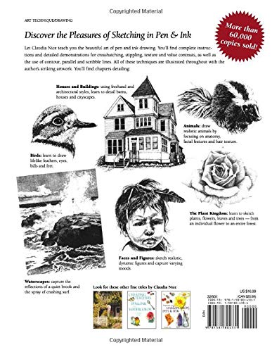 Sketching Your Favorite Subjects in Pen & Ink,Used