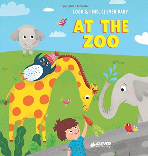 At The Zoo (Look & Find, Clever Baby)