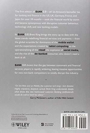 Bank 3.0: Why Banking Is No Longer Somewhere You Go But Something You Do,New