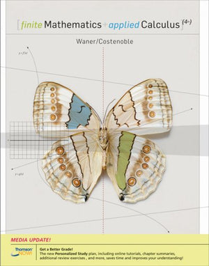 Finite Mathematics and Applied Calculus, Enhanced Review Edition (with CengageNOW 2Semester and Personal Tutor Printed Access C,Used