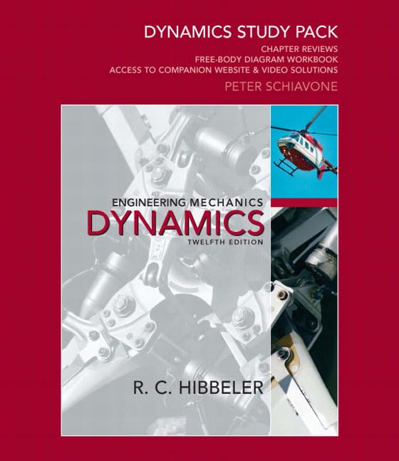 Dynamics Study Pack For Engineering Mechanics,Used