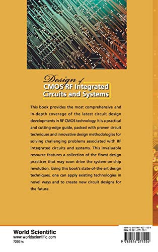 DESIGN OF CMOS RF INTEGRATED CIRCUITS AND SYSTEMS,Used