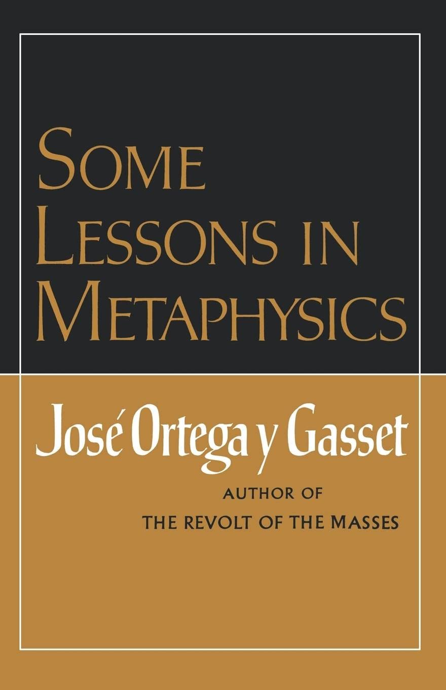 Some Lessons In Metaphysics,Used