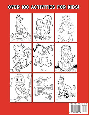 100+ Fun Activities for Clever Kids: Coloring, Mazes, Puzzles, Crafts, Dot to Dot, and More for Ages 48,Used