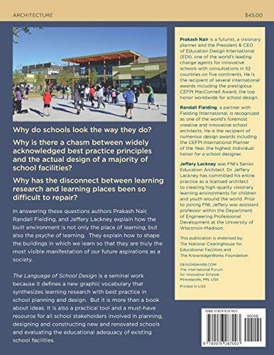 The Language of School Design: Design Patterns for 21st Century Schools,New
