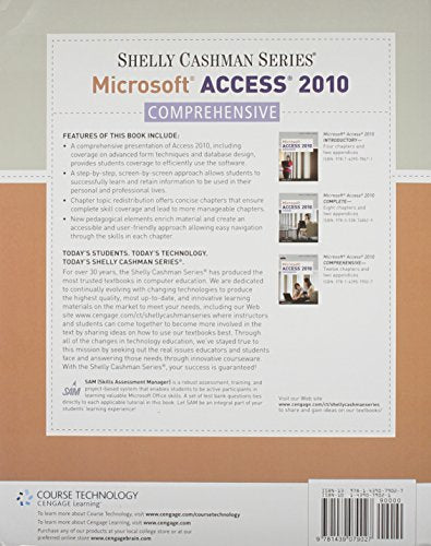 Bundle: Microsoft Access 2010: Comprehensive + SAM 2010 Assessment, Training, and Projects v2.0 Printed Access Card,Used