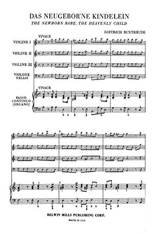 Das Neugebor'ne Kindelein: SATB (German Language Edition), Full Score (Kalmus Edition) (German Edition),Used