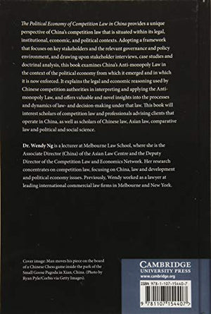 The Political Economy of Competition Law in China,Used