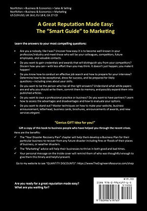 The Smart Guide to MARKETING: How to become the Smartest Person in the room  TOP MARKETING IDEAS,Used