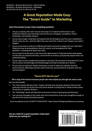 The Smart Guide to MARKETING: How to become the Smartest Person in the room  TOP MARKETING IDEAS,Used