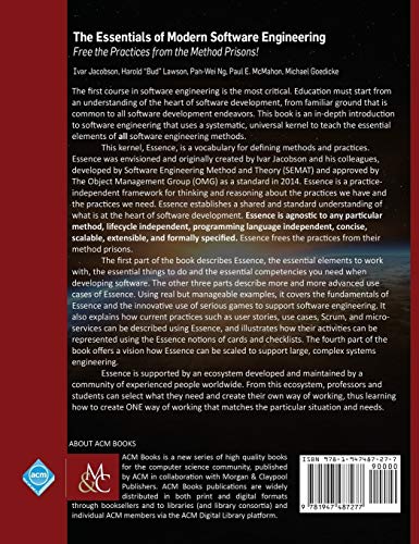 The Essentials of Modern Software Engineering: Free the Practices from the Method Prisons! (ACM Books),Used
