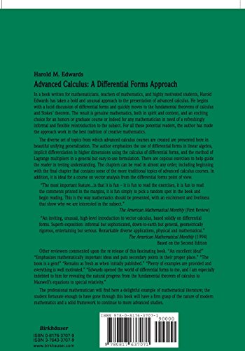 Advanced Calculus: A Differential Forms Approach,New