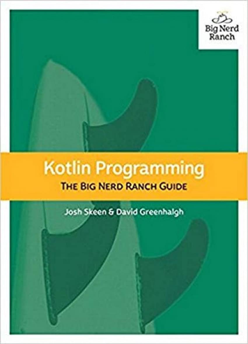 Kotlin Programming: The Big Nerd Ranch Guide (Big Nerd Ranch Guides),Used