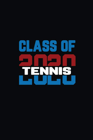 Class Of 2020 Tennis: Senior 12th Grade Graduation Notebook,Used