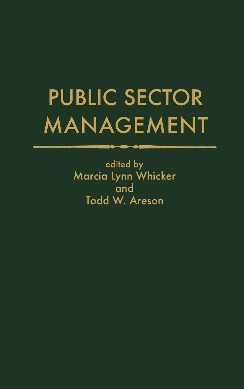 Public Sector Management:,Used