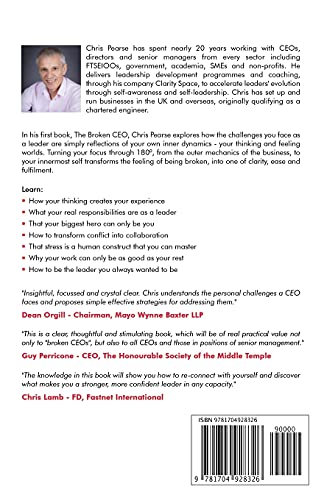 THE BROKEN CEO: How To Be The Leader You Always Wanted To Be (Leadership ]Inside Out[),Used