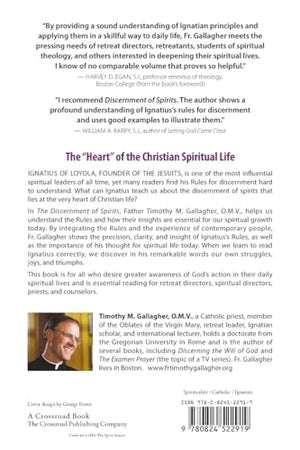 The Discernment of Spirits: An Ignatian Guide for Everyday Living,Used