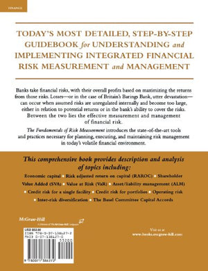 The Fundamentals of Risk Measurement,Used