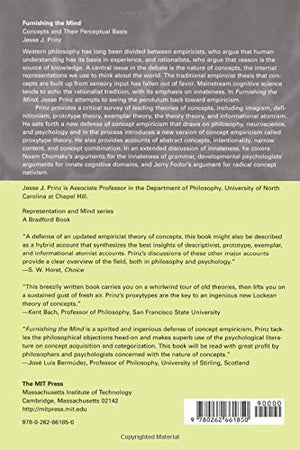 Furnishing the Mind: Concepts and Their Perceptual Basis (Representation and Mind series),New