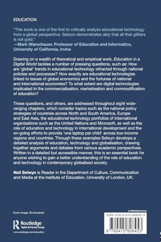 Education in a Digital World: Global Perspectives on Technology and Education,Used