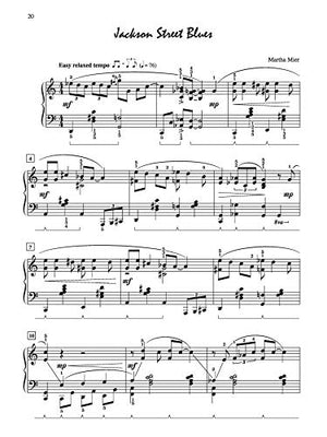 Jazz, Rags & Blues, Bk 4: 9 Original Pieces for the Late Intermediate Pianist, Book & Online Audio,New