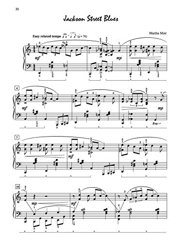 Jazz, Rags & Blues, Bk 4: 9 Original Pieces for the Late Intermediate Pianist, Book & Online Audio,New