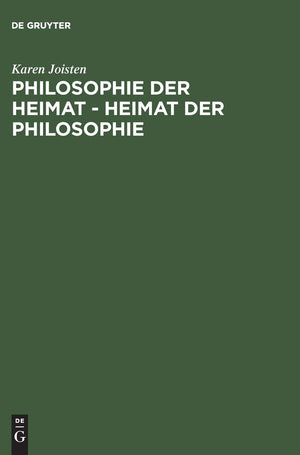 Philosophie der Heimat  Heimat der Philosophie (German Edition),Used