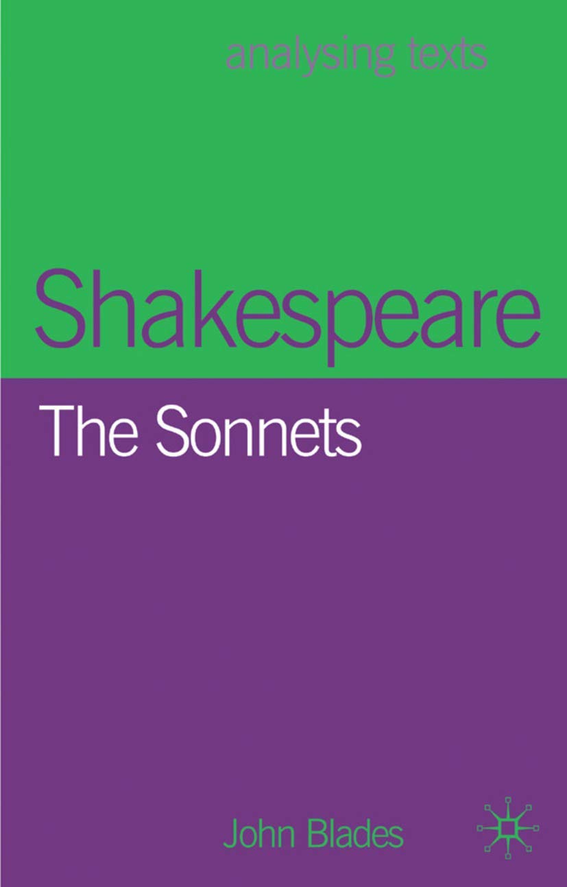 Shakespeare: The Sonnets (Analysing Texts, 28),Used