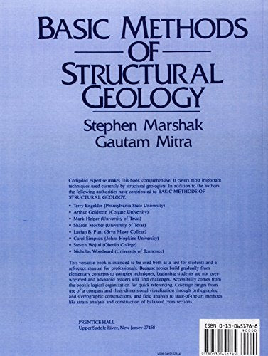 Basic Methods Of Structural Geology,New