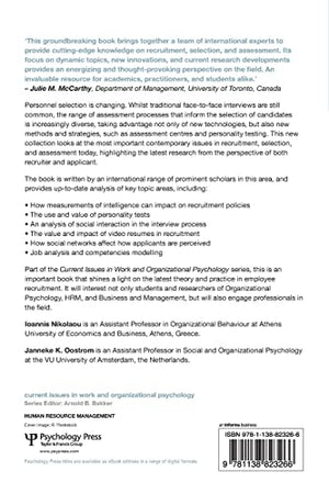 Employee Recruitment, Selection, and Assessment: Contemporary Issues for Theory and Practice (Current Issues in Work and Organiz,Used