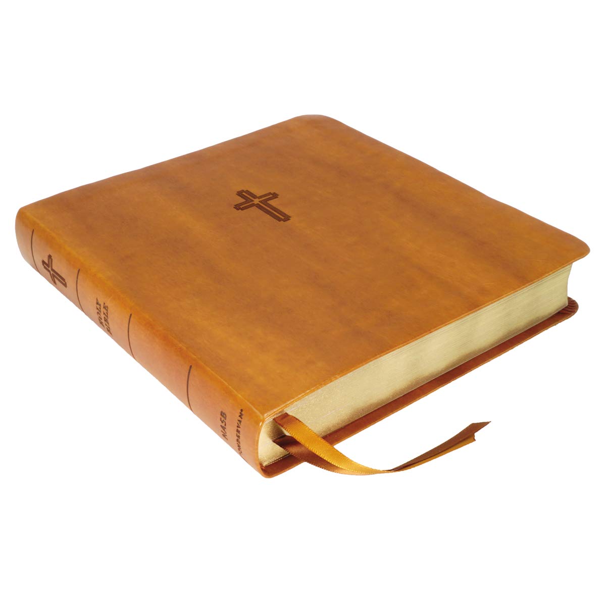 NASB, Holy Bible, XL Edition, Leathersoft, Brown, 1995 Text, Comfort Print,New